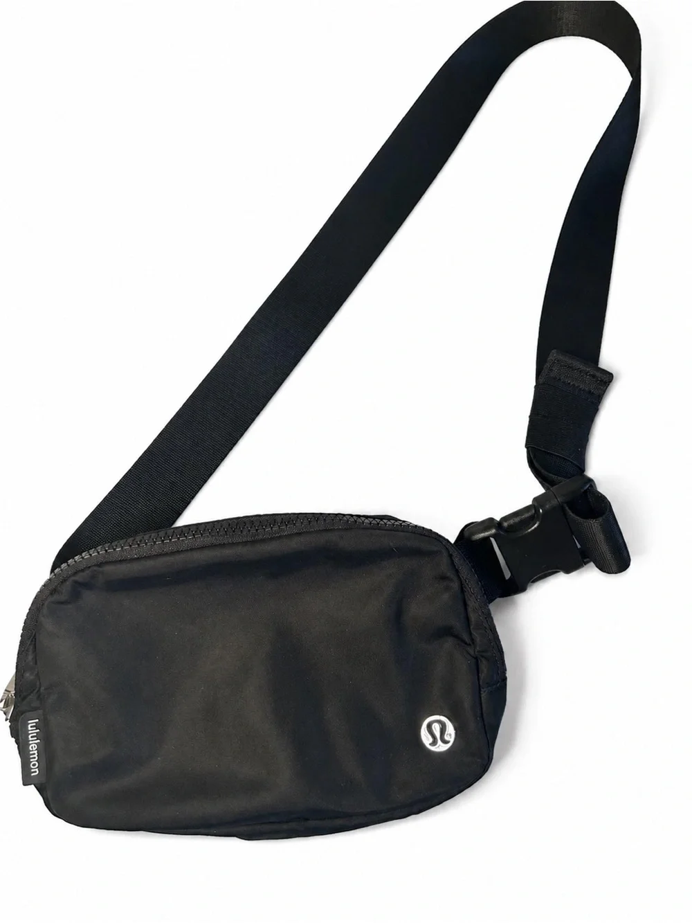 lululemon Everywhere Black Waist/Shoulder Belt Bag 1L